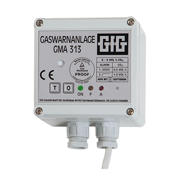 Integrert infrarød CO2-monitor - GfG GMA313