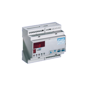 Stasjonært kontrollsystem for 4 transmittere med DIN-skinnemontering - GfG GMA44